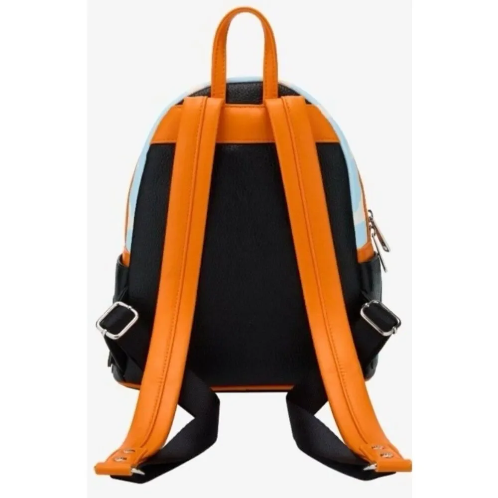 Loungefly Mini Backpack Toy Story 2 Walking Cones Scene Disney Pixar Orange NWT